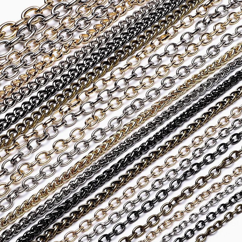 Spot Chain Tassel Jewelry & Hardware Accessories for DIY: Bracelets, Necklaces, Bags, Chandeliers 23# Silver Aluminum Chain
Spot Chain Tassel Jewelry & Hardware Accessories for DIY: Bracelets, Necklaces, Bags, Chandeliers 23# Silver Aluminum Chain
