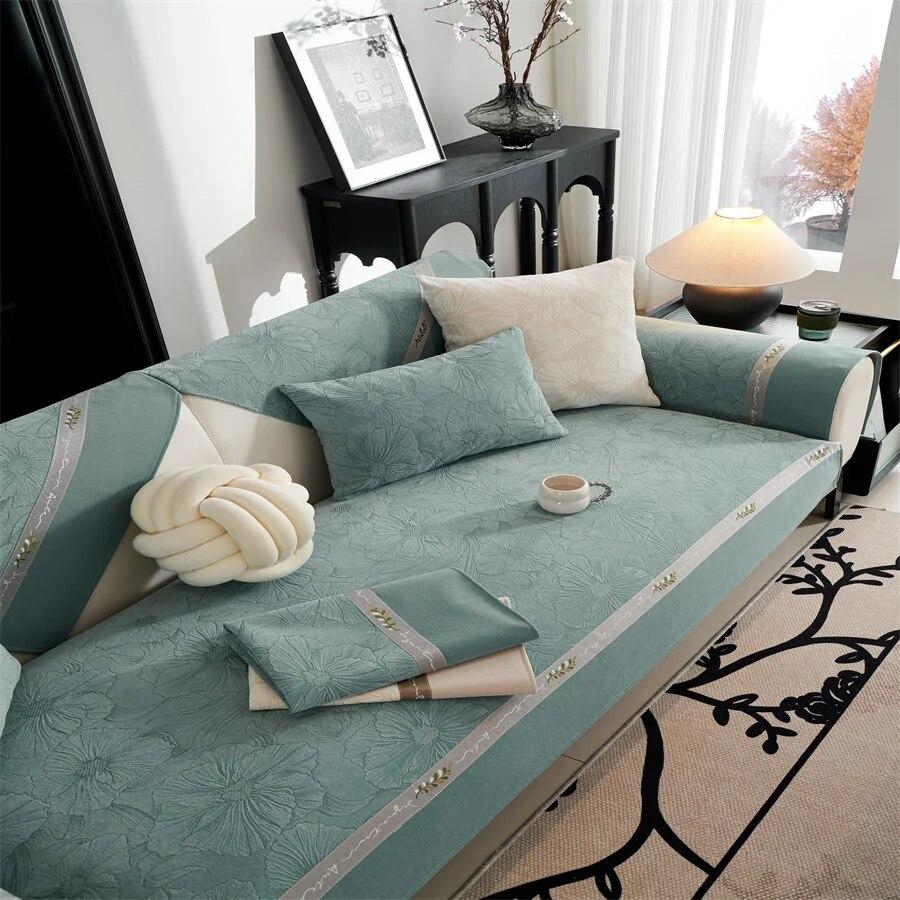 Подушка для дивана из синели Four Seasons, универсальная новая простая современная нескользящая подушка, полностью покрытая тканью, полотенце
Подушка для дивана из синели Four Seasons, универсальная новая простая современная нескользящая подушка, полностью покрытая тканью, полотенце