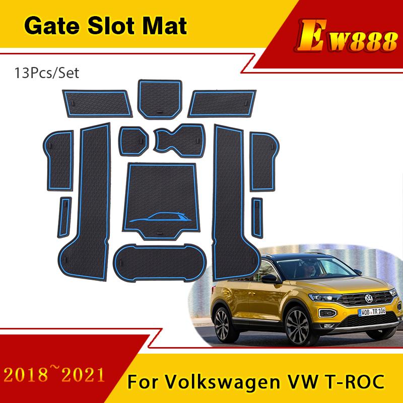 Коврик с дверным пазом для Volkswagen VW T-ROC TROC 2018 ~ Прорезь для ворот Нескользящая резиновая внутренняя чашка коврик Автомобильные подставки
Коврик с дверным пазом для Volkswagen VW T-ROC TROC 2018 ~ Прорезь для ворот Нескользящая резиновая внутренняя чашка коврик Автомобильные подставки