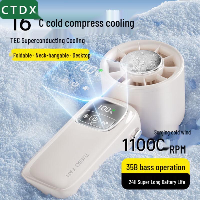 CTDX 2025 Portable Semiconductor Cooling Fan
CTDX 2025 Portable Semiconductor Cooling Fan
