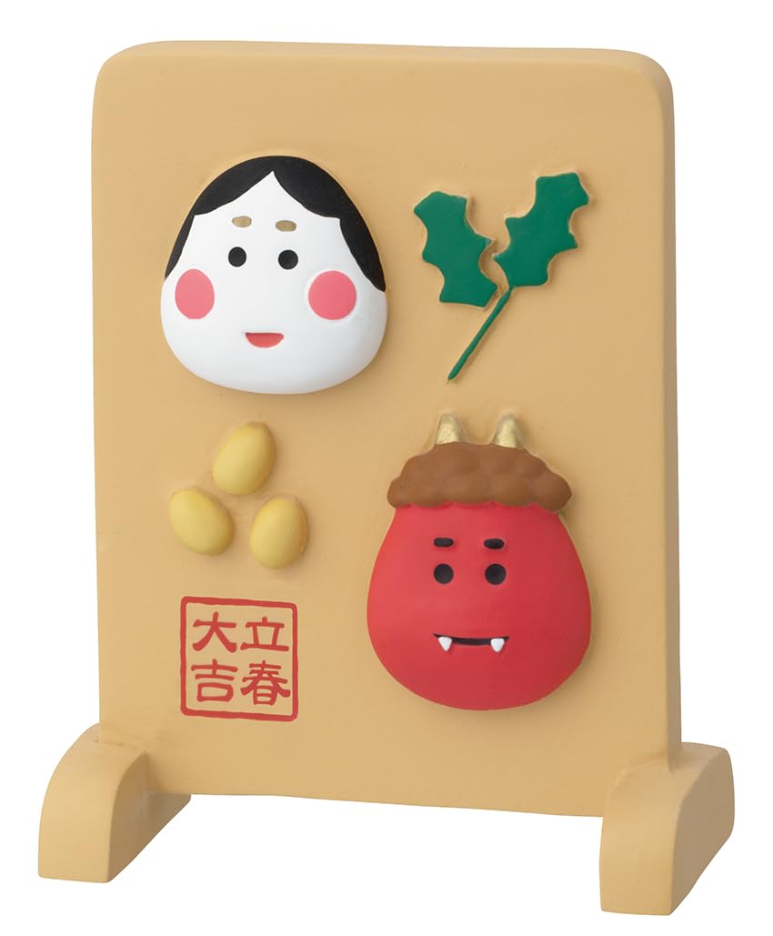 Decole Setsubun 50 x 23 x h64 мм приблизительно. ЗФК-90655К 
Decole Setsubun 50 x 23 x h64 мм приблизительно. ЗФК-90655К