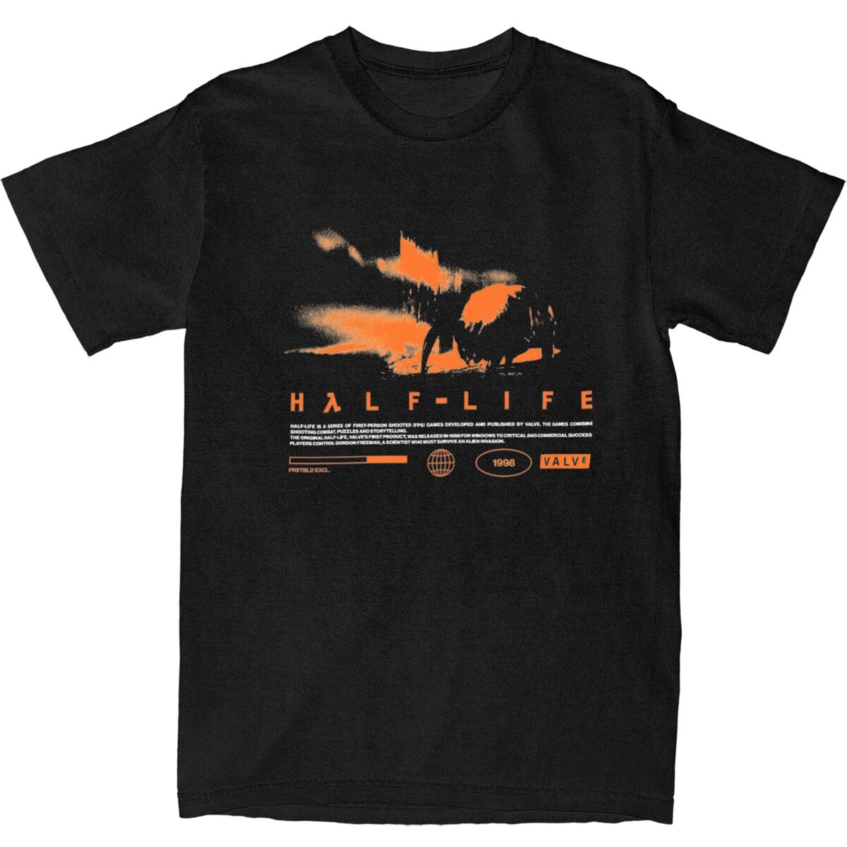 Men T Shirt Videogames HALFS LIFES V3 T-Shirts Trendy Cool Summer Tees Funny Print Pure Cotton Tops Plus Size 5XL L
Men T Shirt Videogames HALFS LIFES V3 T-Shirts Trendy Cool Summer Tees Funny Print Pure Cotton Tops Plus Size 5XL L