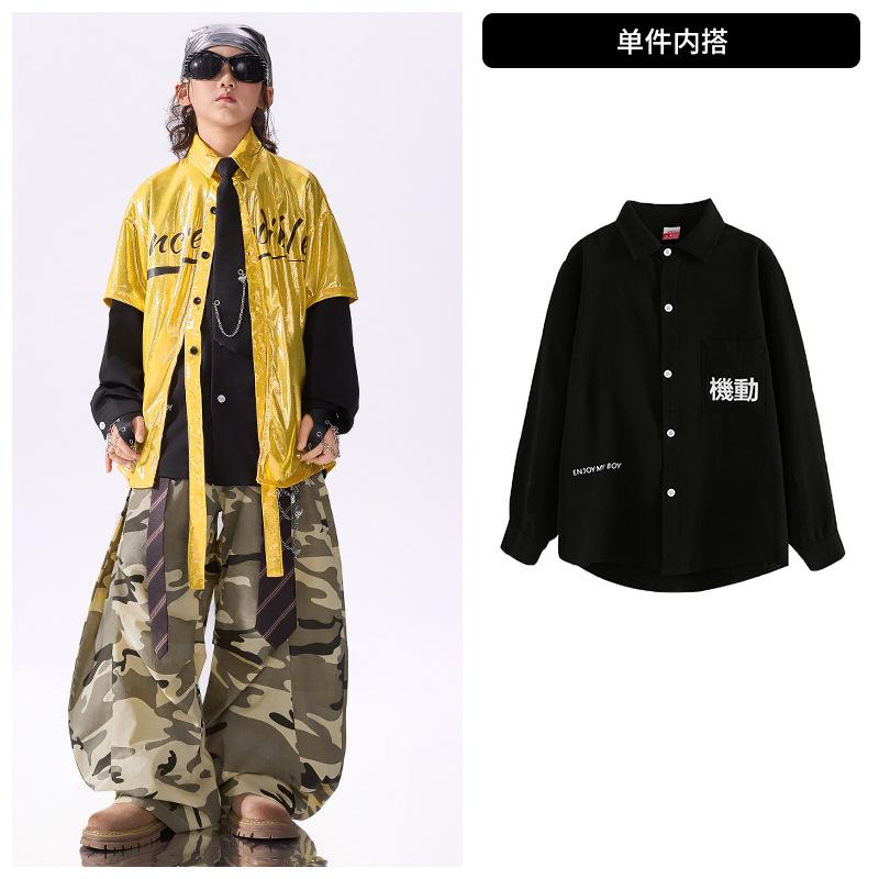 Children S Hip-Hop Trendy Clothes Boys Hiphop Hip-Hop Style Girls Fried Street Cool Handsome Suit Children S Drum Set 180
Children S Hip-Hop Trendy Clothes Boys Hiphop Hip-Hop Style Girls Fried Street Cool Handsome Suit Children S Drum Set 180