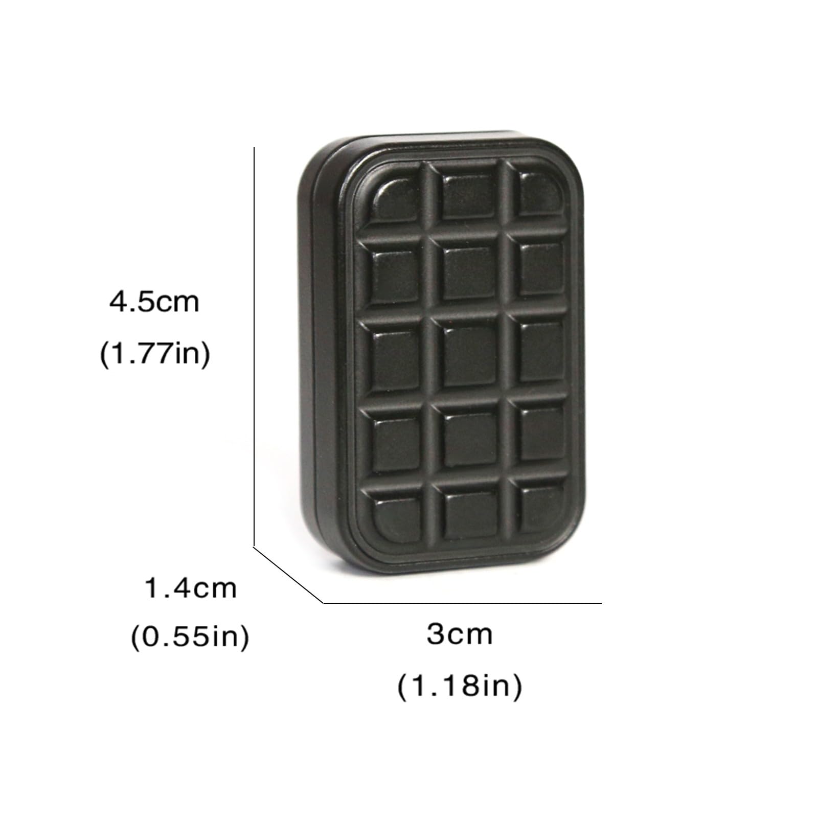 Fidget Slider Chocolate Shaped Magnetic Metal Fidget Toys EDC Adult Fidget Toys ADHD Anxiety Relief Toy Restless Toys чёрный
Fidget Slider Chocolate Shaped Magnetic Metal Fidget Toys EDC Adult Fidget Toys ADHD Anxiety Relief Toy Restless Toys чёрный