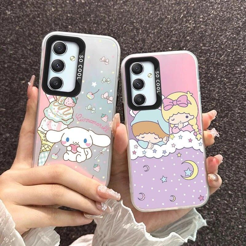 Чехол для Samsung Galaxy A14 5G Kuromi Cinnamoroll обесцвечивание аниме матовый Sanrio Funda Samsung Galaxy A14 противоударный силиконовый мягкий чехол из ТПУ сумки ракушки
Чехол для Samsung Galaxy A14 5G Kuromi Cinnamoroll обесцвечивание аниме матовый Sanrio Funda Samsung Galaxy A14 противоударный силиконовый мягкий чехол из ТПУ сумки ракушки