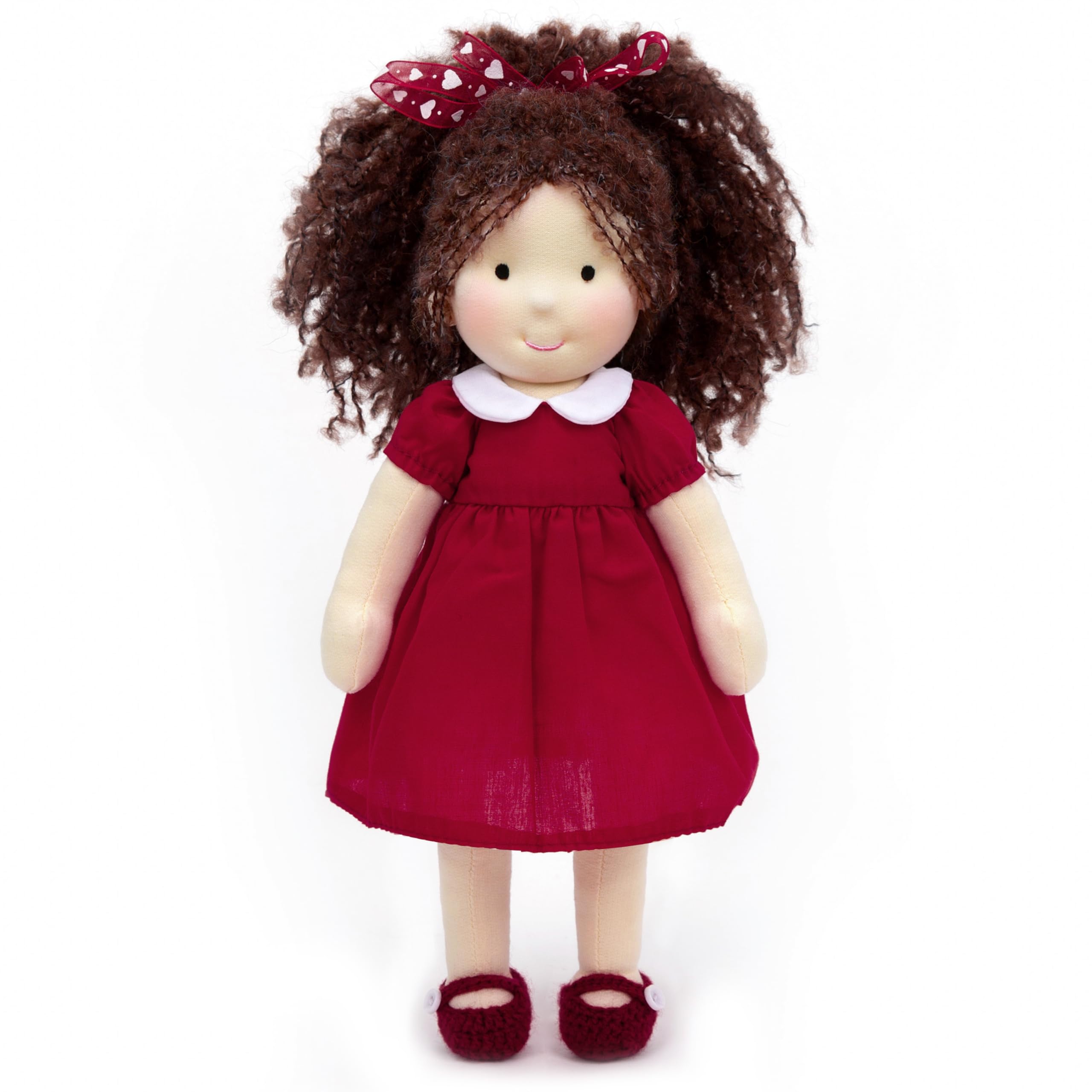 BlissfulPixie Waldorf Doll Handmade Doll Eleanor Soft Girl Cute Stuffed Animal Best Doll for Kids - 12
BlissfulPixie Waldorf Doll Handmade Doll Eleanor Soft Girl Cute Stuffed Animal Best Doll for Kids - 12