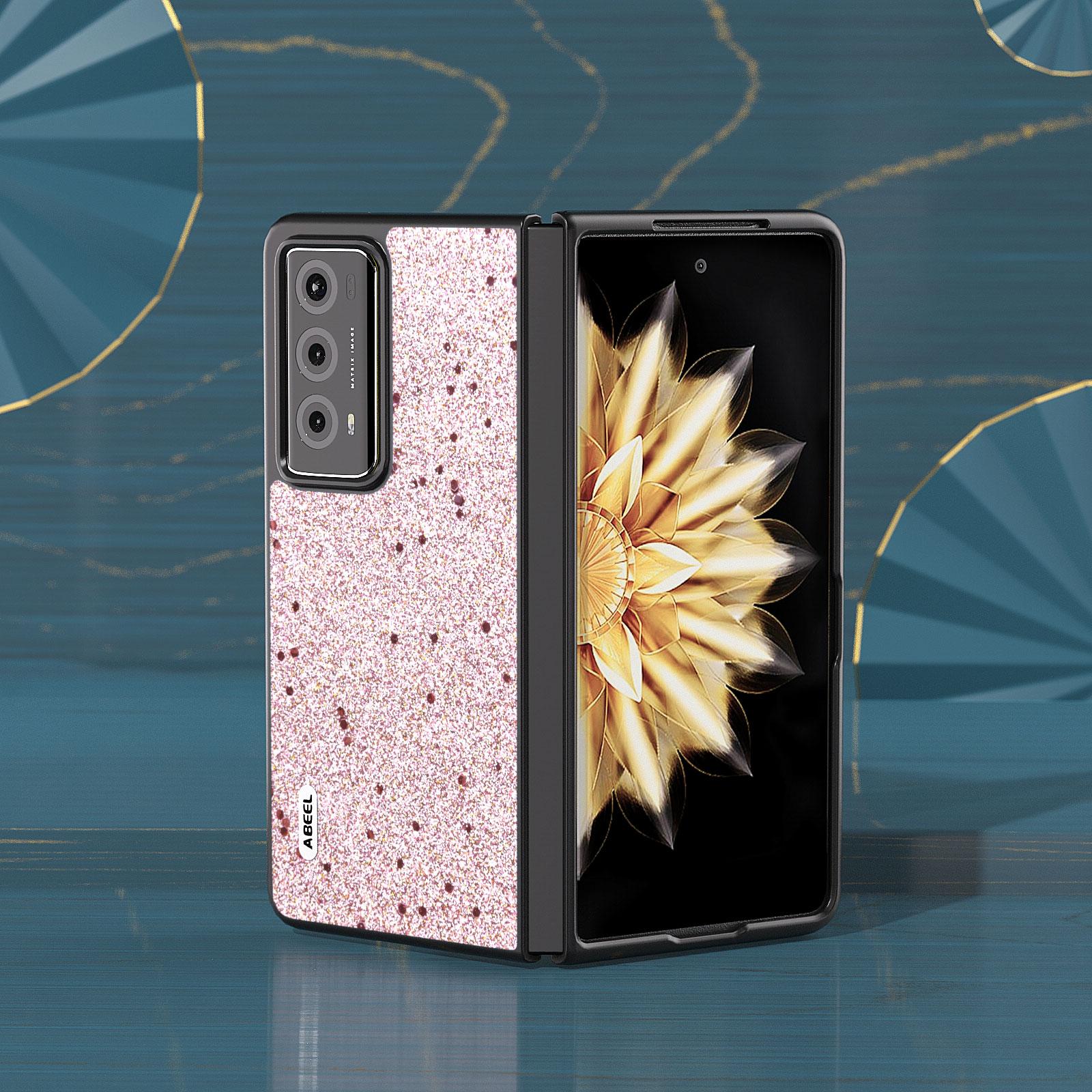 ABEEL For Honor Magic V2 5G Glitter Shiny Back Cover PU Leather+PC Anti-Scratch Phone Case Black
ABEEL For Honor Magic V2 5G Glitter Shiny Back Cover PU Leather+PC Anti-Scratch Phone Case Black