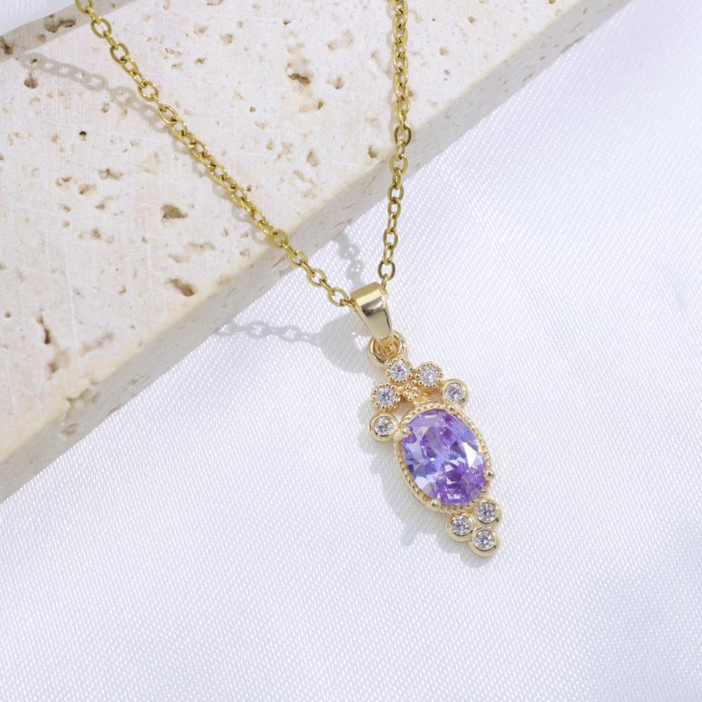 Fashion Geometry Pendant Necklaces for Women Fashion Zirconia Necklace Wedding Party Jewelry Accessories
Fashion Geometry Pendant Necklaces for Women Fashion Zirconia Necklace Wedding Party Jewelry Accessories