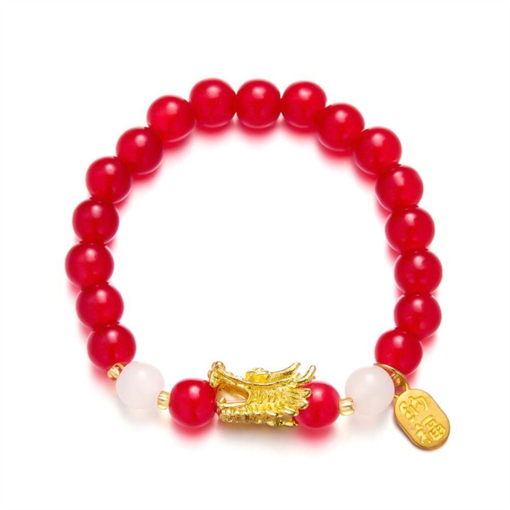 Classic Loong Beaded Bracelet Lucky Zodiac Hand Chain Exquisite Beads Dragon Bangle Women E
Classic Loong Beaded Bracelet Lucky Zodiac Hand Chain Exquisite Beads Dragon Bangle Women E