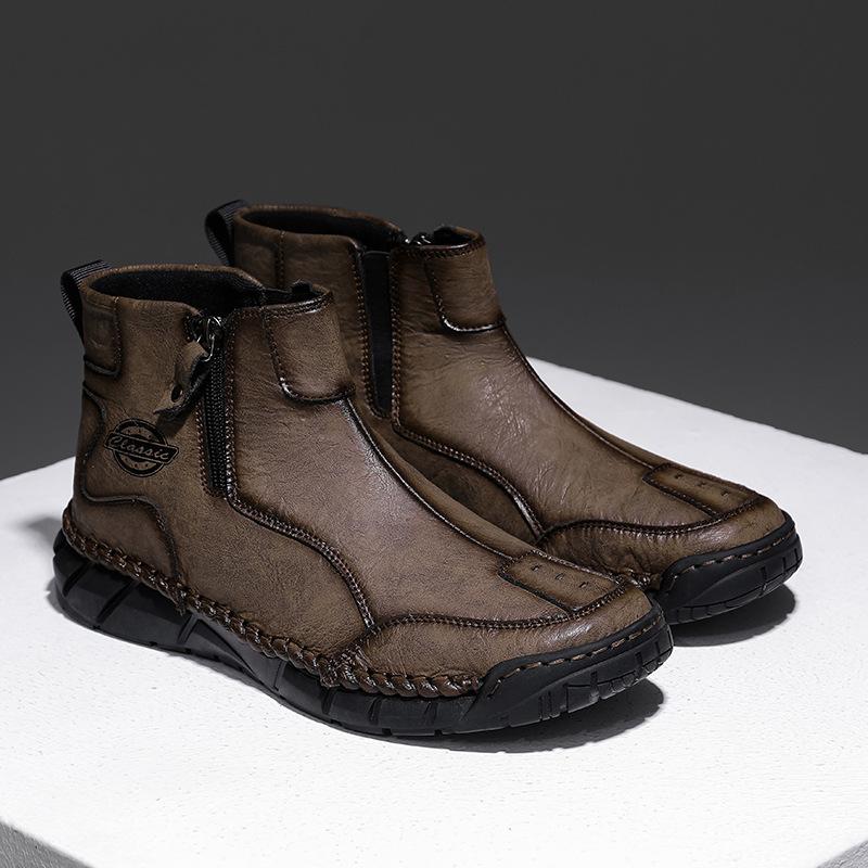 2025 внешняя торговля горячие продажи осень и зима новая уличная повседневная теплая мужская кожаная обувь Мартин с высоким берцем 48
2025 внешняя торговля горячие продажи осень и зима новая уличная повседневная теплая мужская кожаная обувь Мартин с высоким берцем 48
