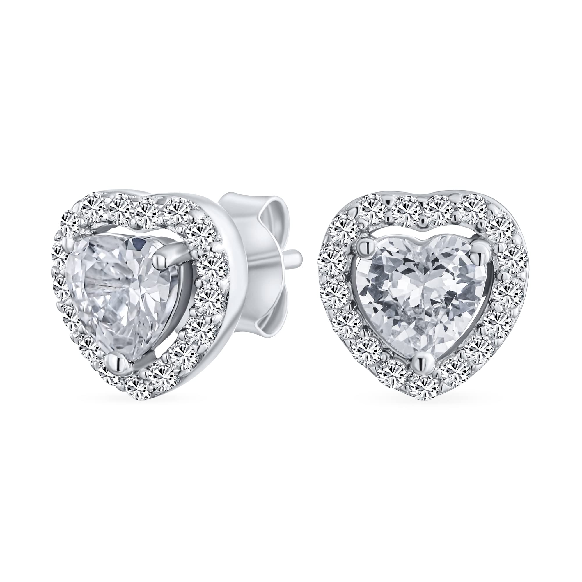 Серьги-гвоздики в форме сердца с кубическим цирконием Hello Bezel Set CZ для женщин-подружек из стерлингового серебра .925
Серьги-гвоздики в форме сердца с кубическим цирконием Hello Bezel Set CZ для женщин-подружек из стерлингового серебра .925