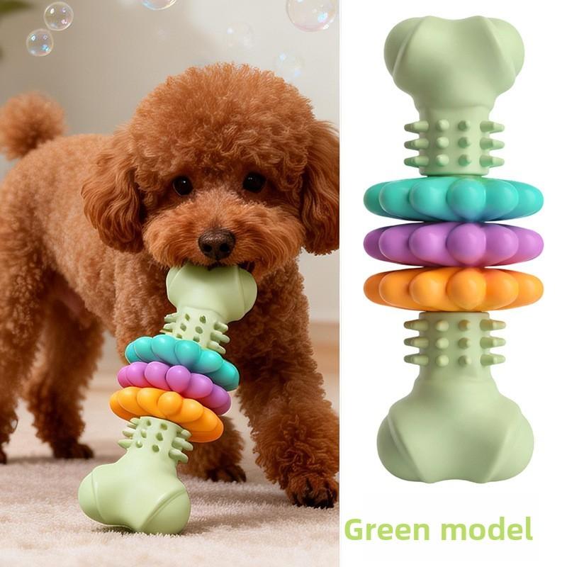 Dog Chew Toy With Durable Multisize Balls For Teething And Play зелений
Dog Chew Toy With Durable Multisize Balls For Teething And Play зелений