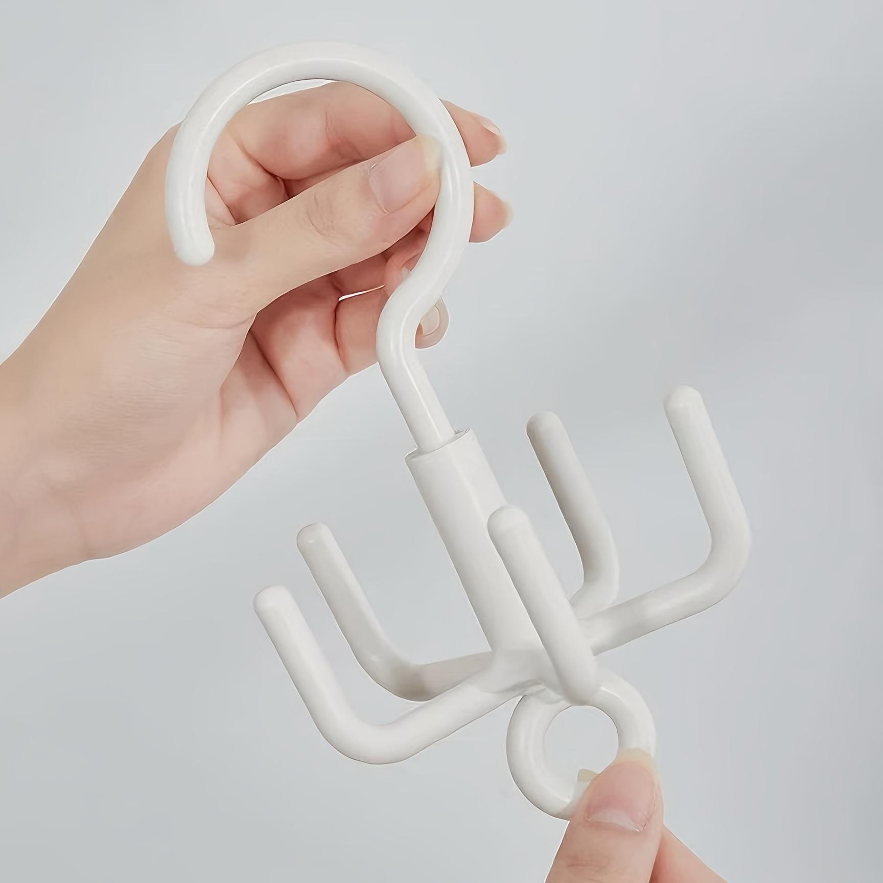 Вращающийся на 360° крючок - Компактный многофункциональный органайзер для гардероба, Идеально подходит для ремней, галстуков, бюстгальтеров, маек и шарфов
Вращающийся на 360° крючок - Компактный многофункциональный органайзер для гардероба, Идеально подходит для ремней, галстуков, бюстгальтеров, маек и шарфов