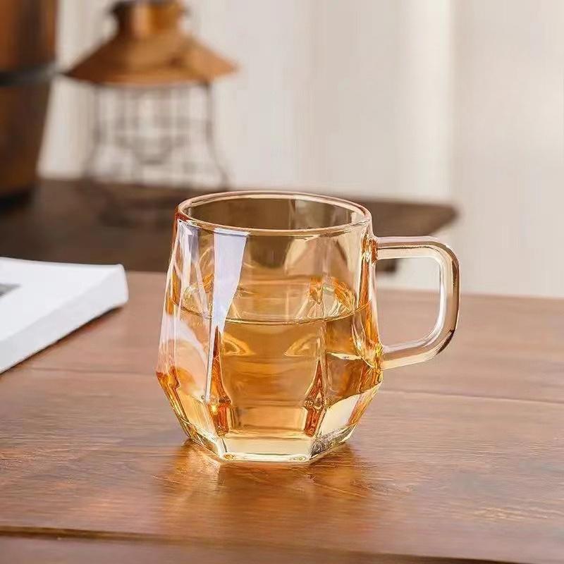 2026 New Hexagonal Handle Glass Cup Set High Borosilicate Glass Milk Coffee Tea Water Glasses for Home Hotel Restaurant 280ml
2026 New Hexagonal Handle Glass Cup Set High Borosilicate Glass Milk Coffee Tea Water Glasses for Home Hotel Restaurant 280ml