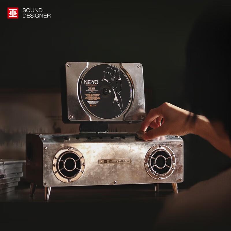 Wu 2.1-Channel Bluetooth CD Player Speaker System
Wu 2.1-Channel Bluetooth CD Player Speaker System