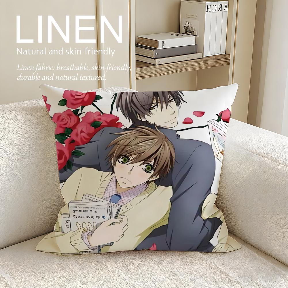 Anime Sekaiichi Hatsukoi Cushion Cover Pillowcase Set Pcs x x Breathable Washable Sofa Cushion Cover 30X30cm
Anime Sekaiichi Hatsukoi Cushion Cover Pillowcase Set Pcs x x Breathable Washable Sofa Cushion Cover 30X30cm