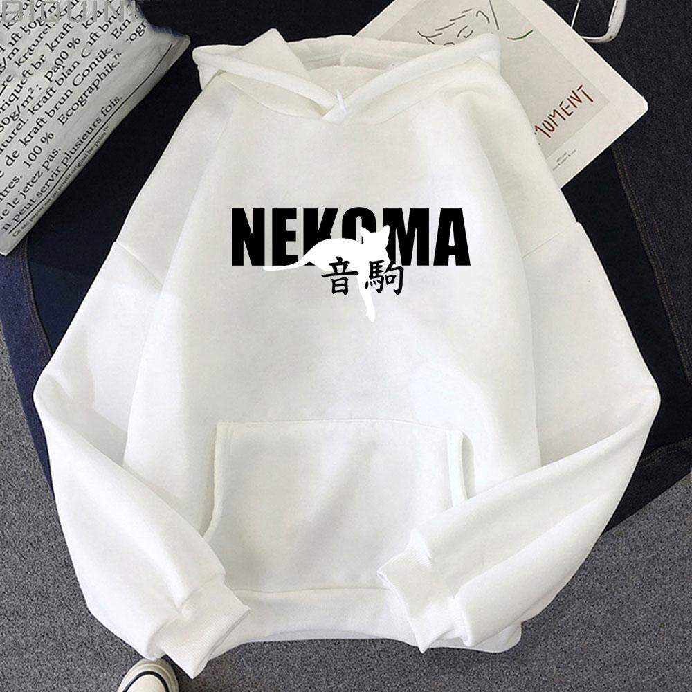 Haikyuu Nekoma Hoodies Вуличний одяг Японська мода Топи унісекс Світшоти чоловіки осінь зима Letter Printing Sudaderas Para Mujer 4XL
Haikyuu Nekoma Hoodies Вуличний одяг Японська мода Топи унісекс Світшоти чоловіки осінь зима Letter Printing Sudaderas Para Mujer 4XL