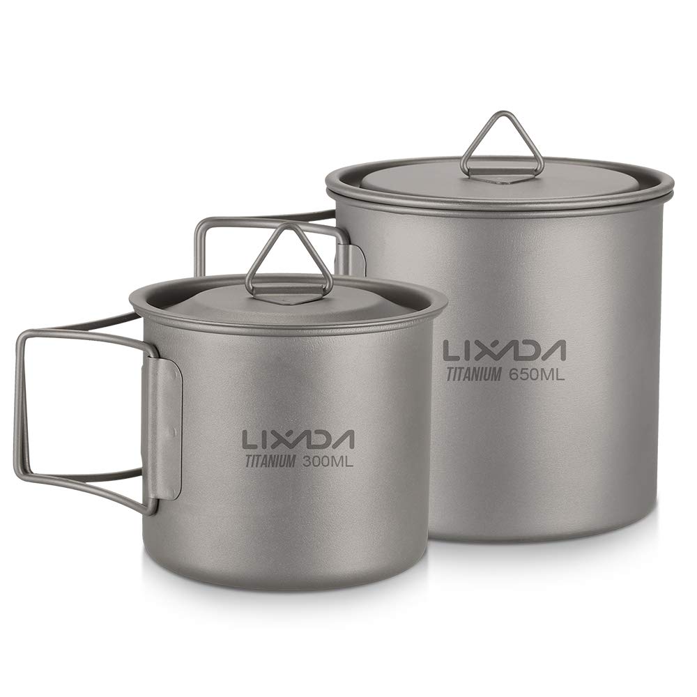 Кружка Lixada из титана, титановая чашка, титановая одинарная кружка, набор посуды для пикника, кружка для воды со складной ручкой, кружка для кемпинга 300 мл+650 мл серебряный
Кружка Lixada из титана, титановая чашка, титановая одинарная кружка, набор посуды для пикника, кружка для воды со складной ручкой, кружка для кемпинга 300 мл+650 мл серебряный