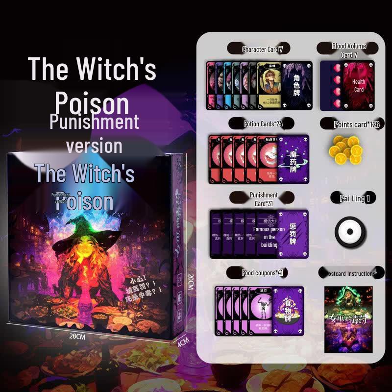 Witch s Poison Party Card Game
Witch s Poison Party Card Game