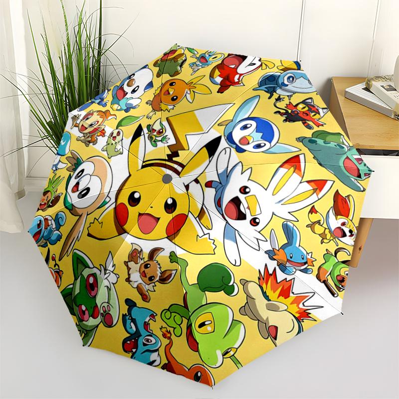 1pc Pokémon Pattern Umbrella, Fashionable, Personalized, High-Value Folding Umbrella, a Must-Have for Summer, 8-Rib Durable Iron Frame, Tri-Fold
1pc Pokémon Pattern Umbrella, Fashionable, Personalized, High-Value Folding Umbrella, a Must-Have for Summer, 8-Rib Durable Iron Frame, Tri-Fold