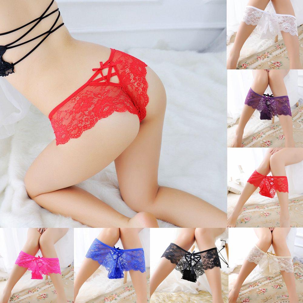 Women Knickers Nightwear Elastic Bandage Sexy Thongs Panties Underwear Lace Flowers G-string
Women Knickers Nightwear Elastic Bandage Sexy Thongs Panties Underwear Lace Flowers G-string