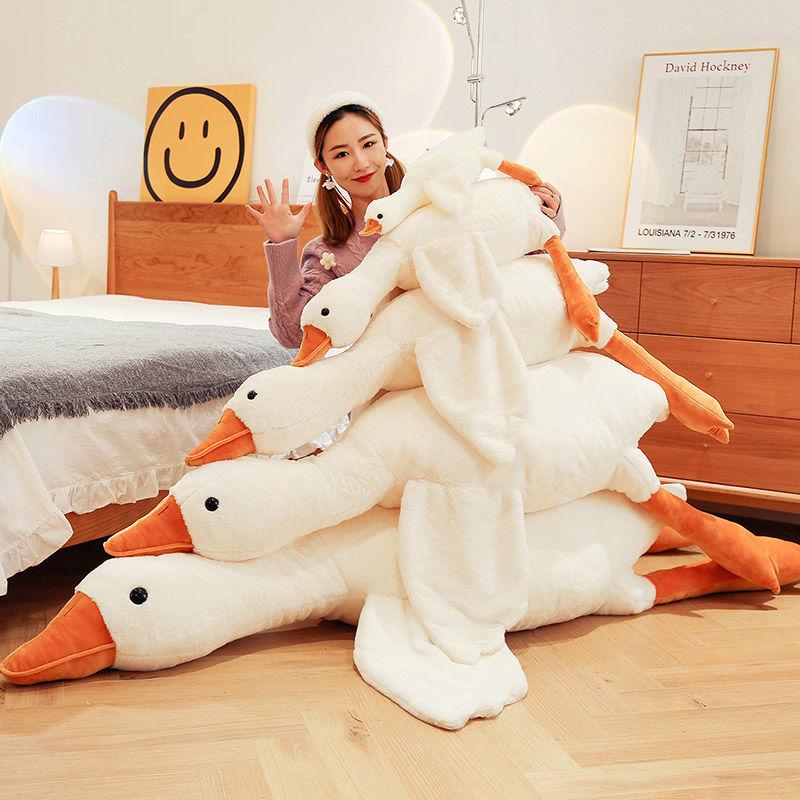 Cute White Goose Plush Toy, Big Sleeping Doll, Leg Rest Pillow for Girls 50 cm (0.15 kg quality regular)
Cute White Goose Plush Toy, Big Sleeping Doll, Leg Rest Pillow for Girls 50 cm (0.15 kg quality regular)