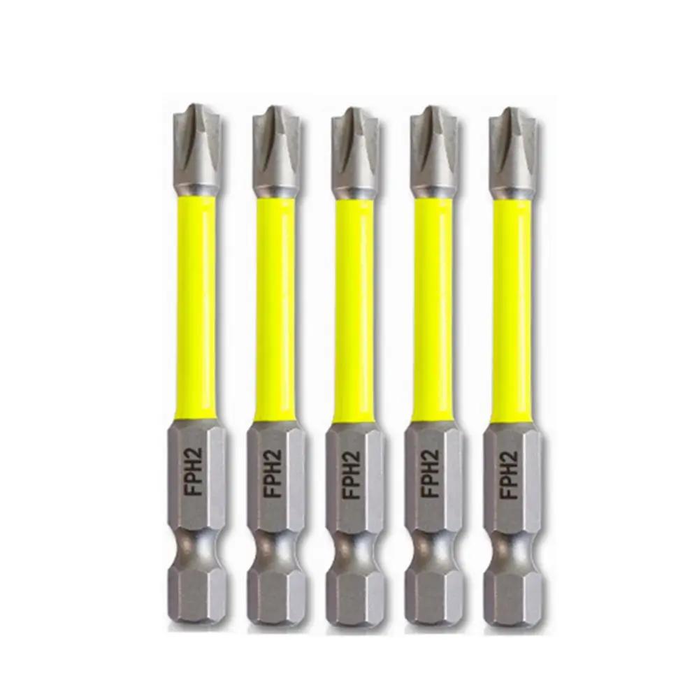 5Pcs FPH2 Magnetic Special Cross Screwdriver Bit Alloy Steel Batch Head Screwdriver Magnetic Screwdriver Hand Tools Color Random
5Pcs FPH2 Magnetic Special Cross Screwdriver Bit Alloy Steel Batch Head Screwdriver Magnetic Screwdriver Hand Tools Color Random