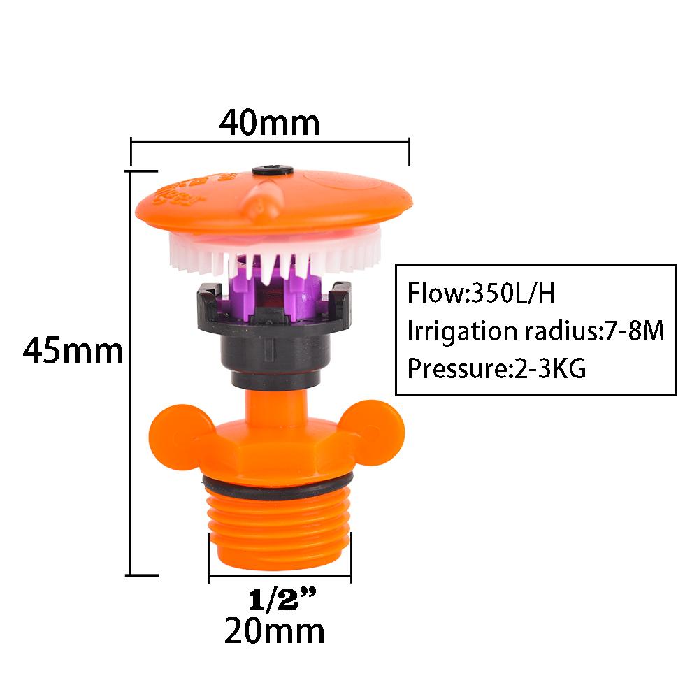1/2 наружная резьба двойные выпускные насадки вращающиеся струйные разбрызгиватели для полива сада фермы газона полив
1/2 наружная резьба двойные выпускные насадки вращающиеся струйные разбрызгиватели для полива сада фермы газона полив