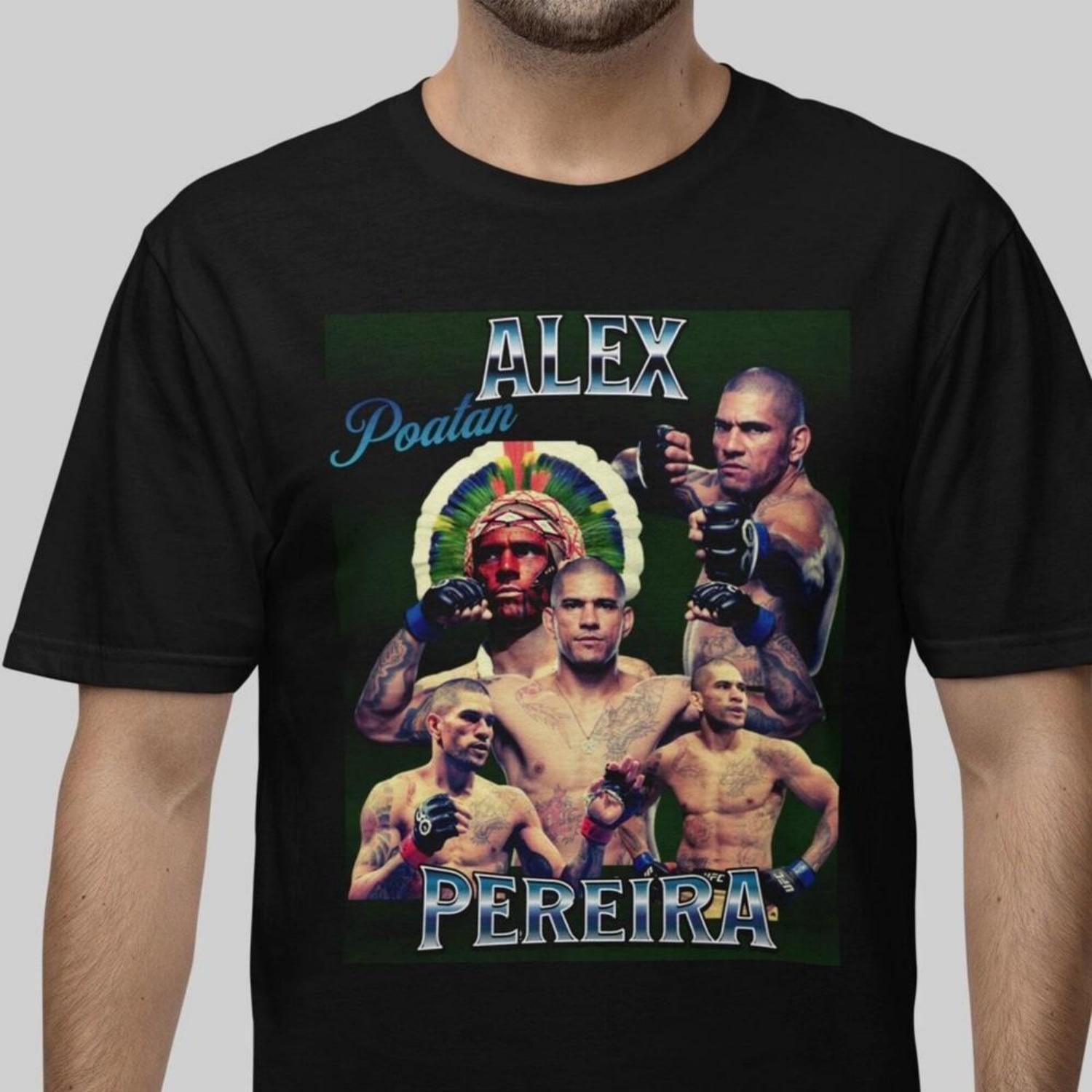 Bootleg Poatan Alex Pereira Shirt UFC Fan Tshirts Gift For Him Alex Pereira F Unisex T-Shirt XXXXXL чорний
Bootleg Poatan Alex Pereira Shirt UFC Fan Tshirts Gift For Him Alex Pereira F Unisex T-Shirt XXXXXL чорний