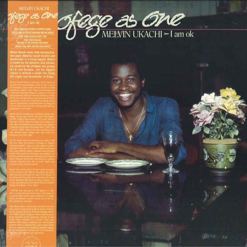 LP Record MELVIN UKACHI - I Am Ok TWM79 Tidal Waves Mus 2022 US Dance & Electronica
LP Record MELVIN UKACHI - I Am Ok TWM79 Tidal Waves Mus 2022 US Dance & Electronica