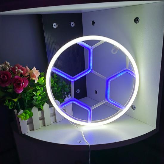 Yousheng LED Футбол Неоновый Светильник Настенный Подвесной Создает Атмосферу Тонкая Работа Свадебное Украшение Рождественский Подарок Неоновая Вывеска синий/белый
Yousheng LED Футбол Неоновый Светильник Настенный Подвесной Создает Атмосферу Тонкая Работа Свадебное Украшение Рождественский Подарок Неоновая Вывеска синий/белый