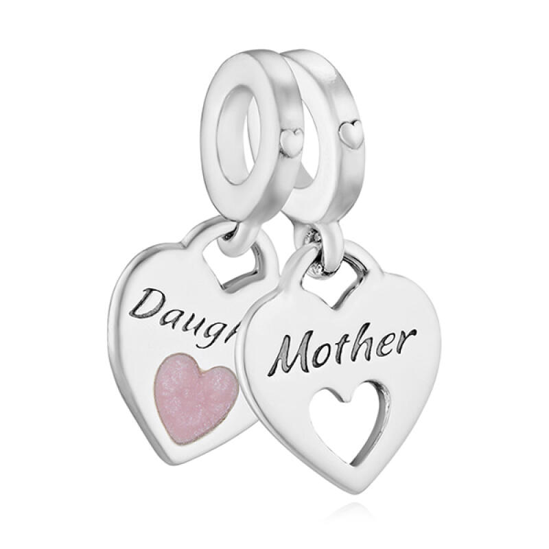 Pandora Charm Dangle Double Heart Mom & Daughter 799187C01 799187C01
Pandora Charm Dangle Double Heart Mom & Daughter 799187C01 799187C01