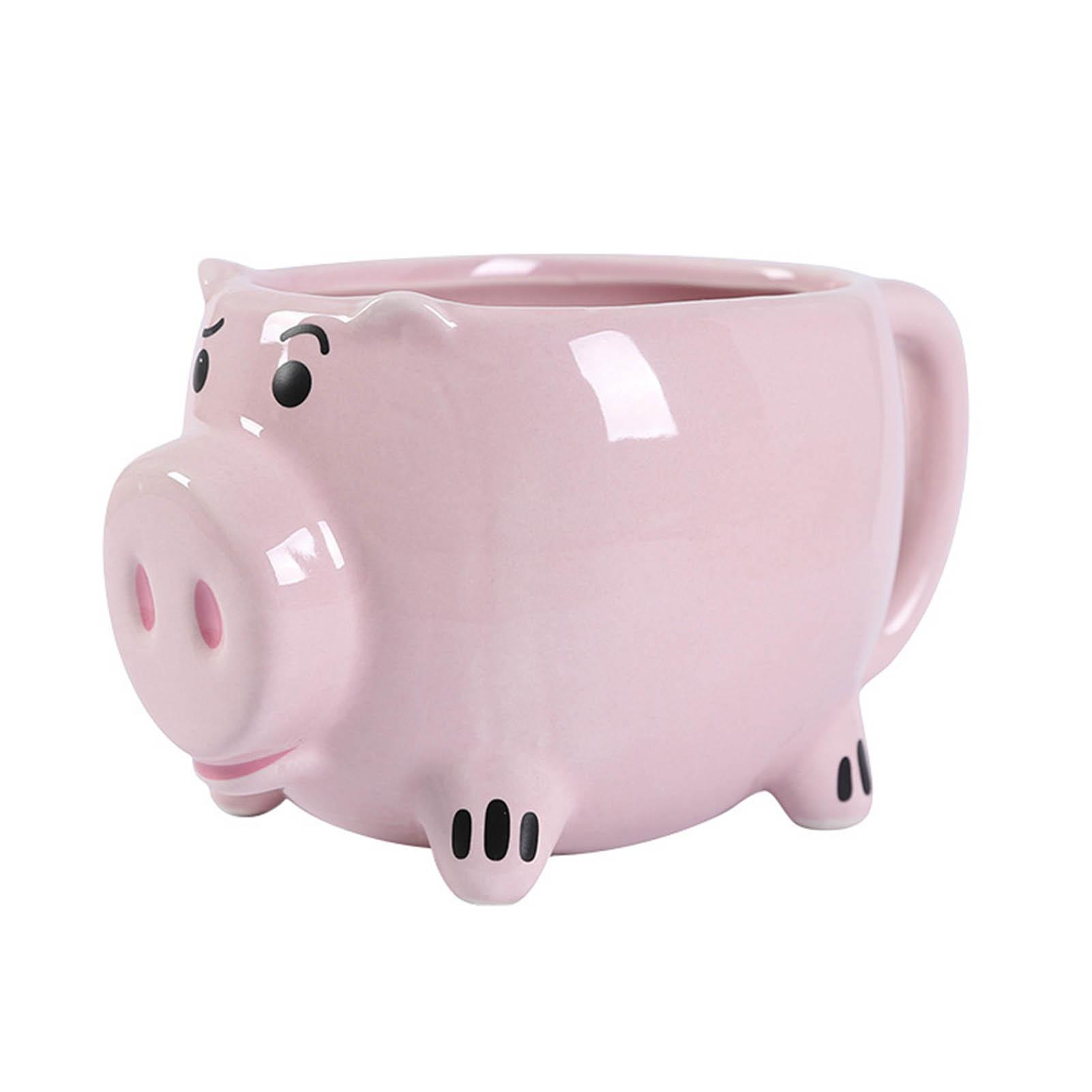 Ceramic Coffee Mug Wide Mouth Piggy Cute Water Cup with Handle for Home Cafe Office Pink
Ceramic Coffee Mug Wide Mouth Piggy Cute Water Cup with Handle for Home Cafe Office Pink