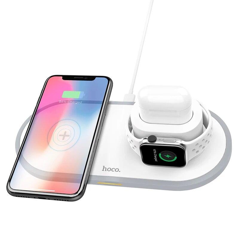 Беспроводное зарядное устройство Qi 3 в 1 для IPhone 11 Pro X XS Max XR для Apple Watch 4 3 2 Airpods 10 Вт, быстрая зарядка для Samsung S10
Беспроводное зарядное устройство Qi 3 в 1 для IPhone 11 Pro X XS Max XR для Apple Watch 4 3 2 Airpods 10 Вт, быстрая зарядка для Samsung S10
