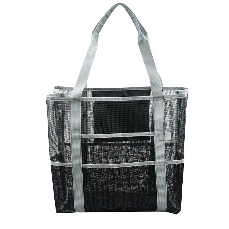 Large Mesh Beach & Bathroom Toy Storage Bag - Portable Shoulder Design 40*20*38 cm світло-сірий колір
Large Mesh Beach & Bathroom Toy Storage Bag - Portable Shoulder Design 40*20*38 cm світло-сірий колір