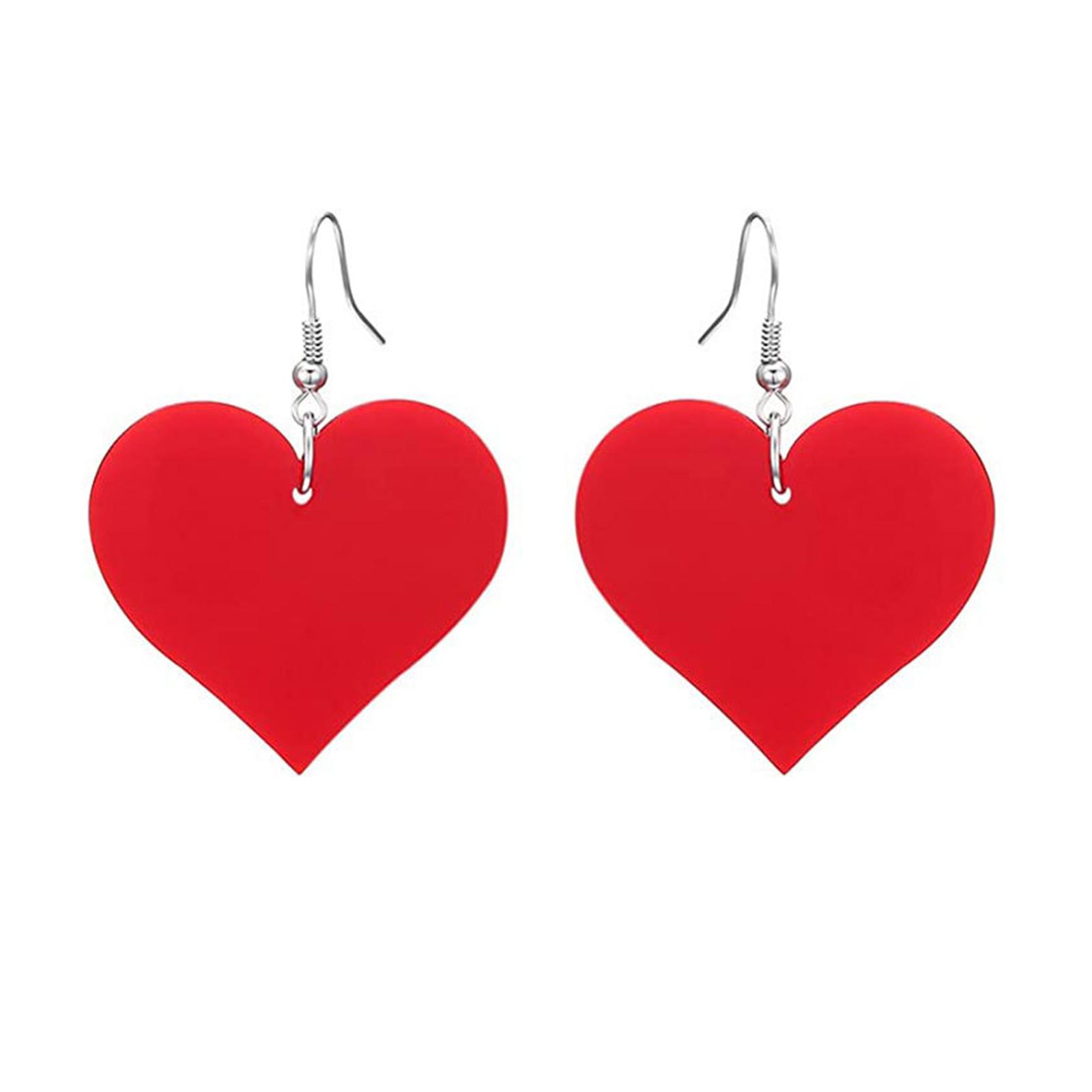 Y2K Style Dangle Earrings Simple Love Heart Pendant Drop Earrings Statement Jewelry Fashion Small Hoop Earrings
Y2K Style Dangle Earrings Simple Love Heart Pendant Drop Earrings Statement Jewelry Fashion Small Hoop Earrings