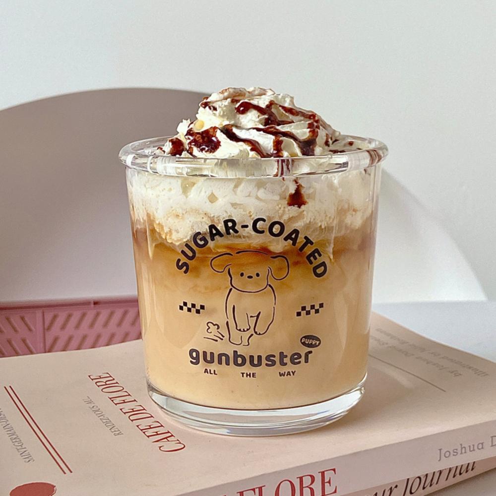 Transparent Cartoon Dessert Cup Circular Glass Cup Practical Couple Cup Style B
Transparent Cartoon Dessert Cup Circular Glass Cup Practical Couple Cup Style B