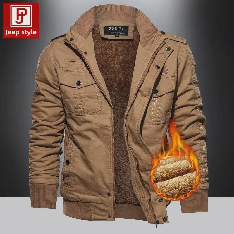Men s Stand Collar Plus Velvet Thick Cotton Coat - Large Size Casual Jacket for Autumn and Winter 3XL
Men s Stand Collar Plus Velvet Thick Cotton Coat - Large Size Casual Jacket for Autumn and Winter 3XL