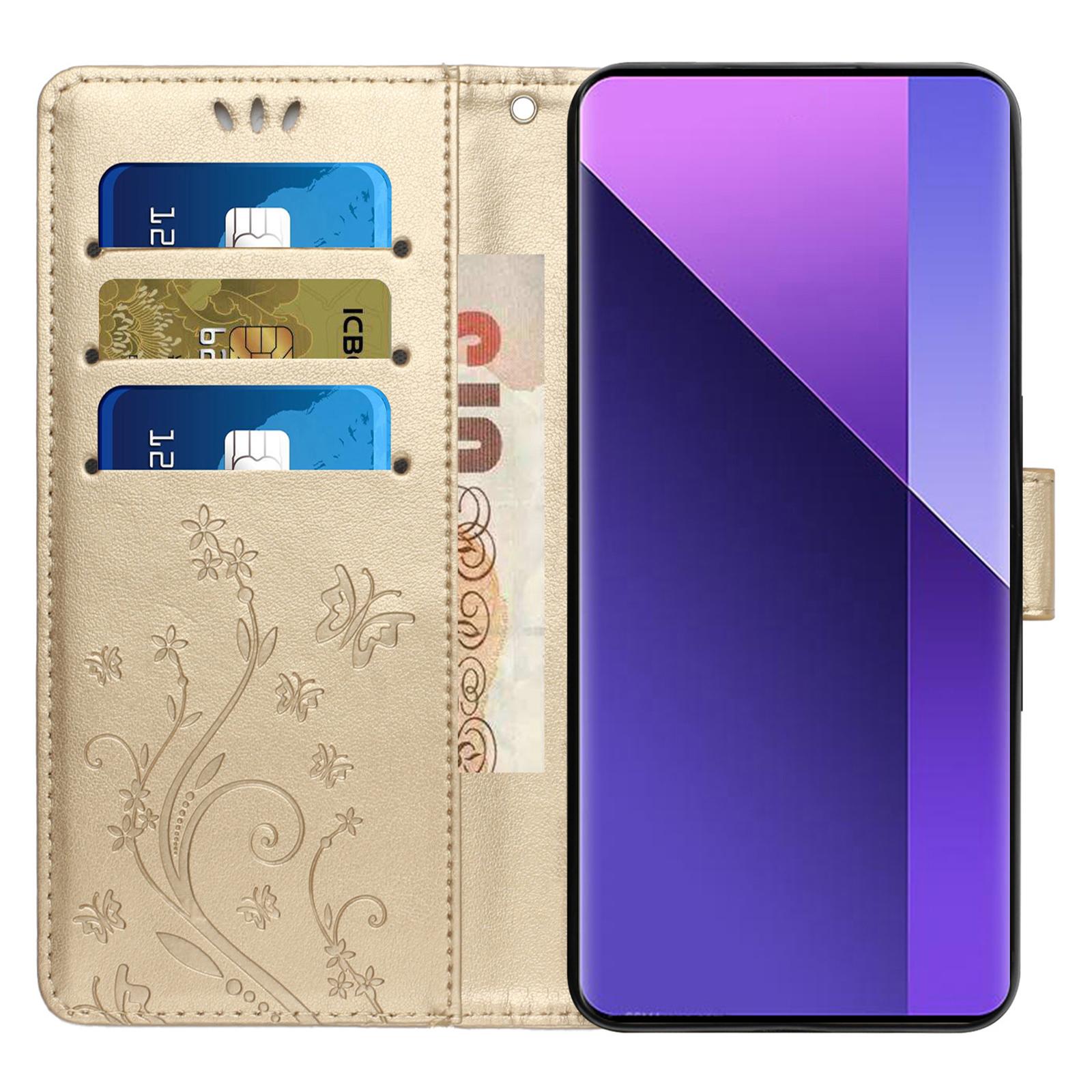 For Honor 200 Lite Case Wallet Leather Phone Cover Butterfly Flower Pattern Gold 
For Honor 200 Lite Case Wallet Leather Phone Cover Butterfly Flower Pattern Gold