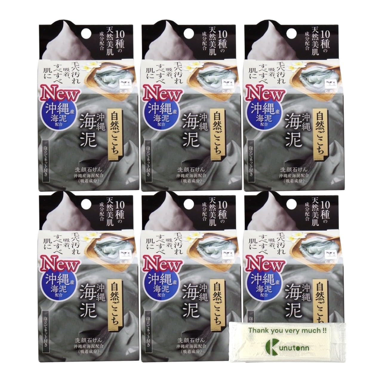 Мыло для умывания лица Kunutonn Nature Comfort Okinawa Sea Mud, 80 г, оригинальный логотип, набор из 6 шт. + электронный бонус
Мыло для умывания лица Kunutonn Nature Comfort Okinawa Sea Mud, 80 г, оригинальный логотип, набор из 6 шт. + электронный бонус