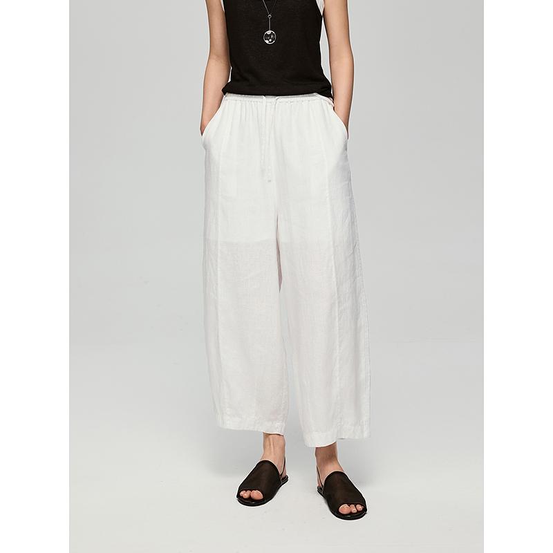 Women s Summer Loose Linen Lantern Pants - French Hemp, 14 Count, Carrot Fit, Size 26 M
Women s Summer Loose Linen Lantern Pants - French Hemp, 14 Count, Carrot Fit, Size 26 M
