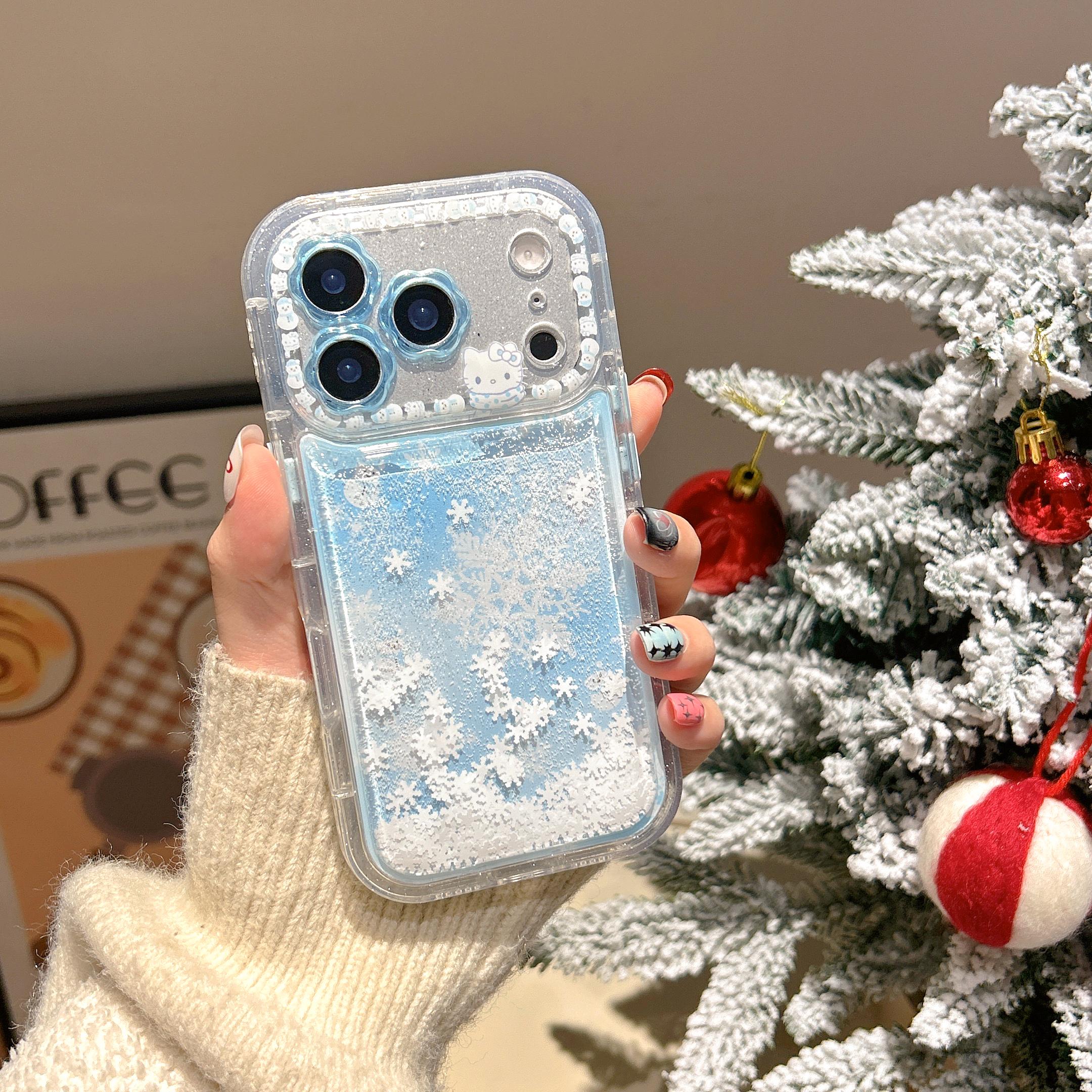 Flower Flowing Sand Snowman KT Snowflake Soft Cover For iPhone 17 16 15 14 13 Pro MAX Quicksand Anti-Drop Protection Phone Case iPhone 15 синий
Flower Flowing Sand Snowman KT Snowflake Soft Cover For iPhone 17 16 15 14 13 Pro MAX Quicksand Anti-Drop Protection Phone Case iPhone 15 синий