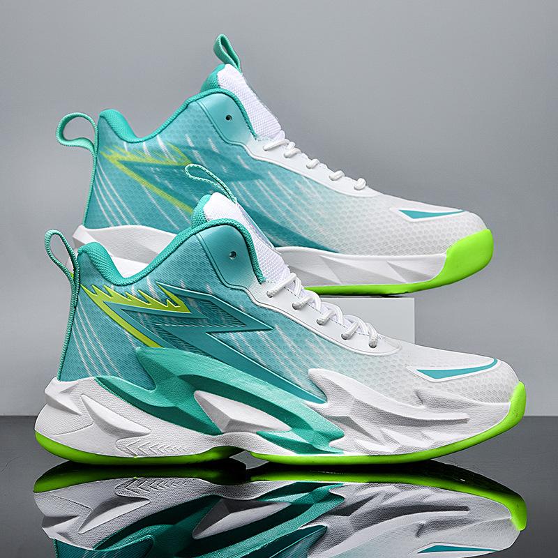 New basketball shoes men s high-top boots cement actual sports shoes students youth training shoes non-slip shock absorption 45
New basketball shoes men s high-top boots cement actual sports shoes students youth training shoes non-slip shock absorption 45