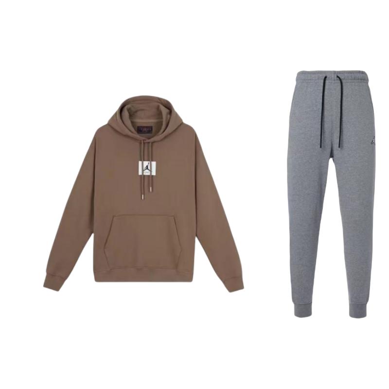 Jordan Solid Color Hooded Pullover Fleece Long Sleeve Logo Drawstring Mid Waist Long Pants Casual Sports Suit Unisex Sportswear DQ7341-091+DQ7339-274 M
Jordan Solid Color Hooded Pullover Fleece Long Sleeve Logo Drawstring Mid Waist Long Pants Casual Sports Suit Unisex Sportswear DQ7341-091+DQ7339-274 M