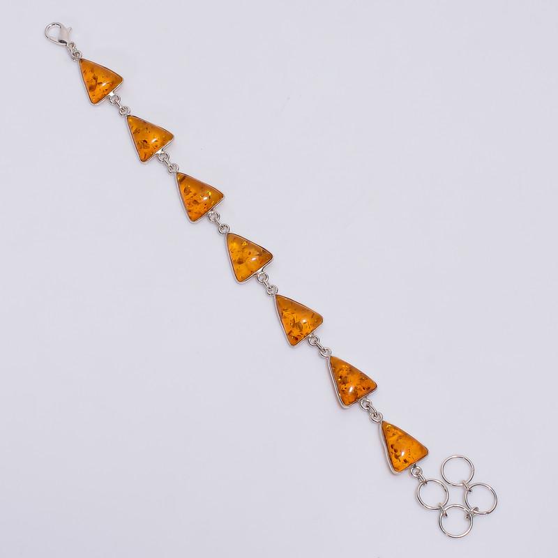 Elegant Top Grade Qualite 100% Natural Baltic Amber Triangle Shape Ethnic Style Handmade Jewelry 925 Steling Silver Bracelet 7-8 WSJ-4660 7-8 помаранчевий
Elegant Top Grade Qualite 100% Natural Baltic Amber Triangle Shape Ethnic Style Handmade Jewelry 925 Steling Silver Bracelet 7-8 WSJ-4660 7-8 помаранчевий