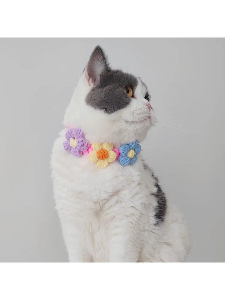 Pet Collar Cat Knitting Collar Small Dog Cat Short Blue and White Cat Flower Bib Pet Bib Photo Accessories Pet Supplies 15-30cm светло-синий
Pet Collar Cat Knitting Collar Small Dog Cat Short Blue and White Cat Flower Bib Pet Bib Photo Accessories Pet Supplies 15-30cm светло-синий