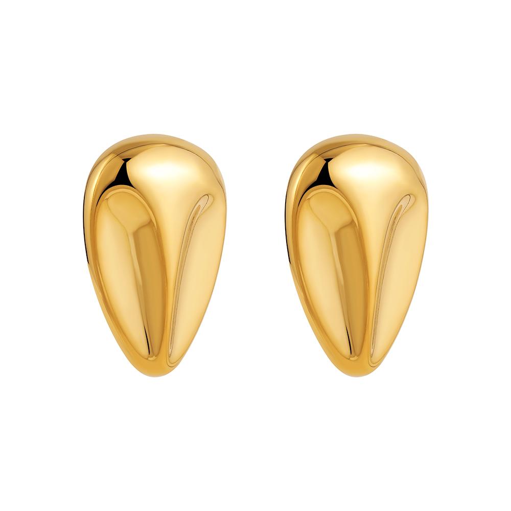 Gold Color Pear Shaped Texture Drop Earrings for Women Glossy Stainless Steel Teardrop Earring Fashion Zircon Party Gifts
Gold Color Pear Shaped Texture Drop Earrings for Women Glossy Stainless Steel Teardrop Earring Fashion Zircon Party Gifts