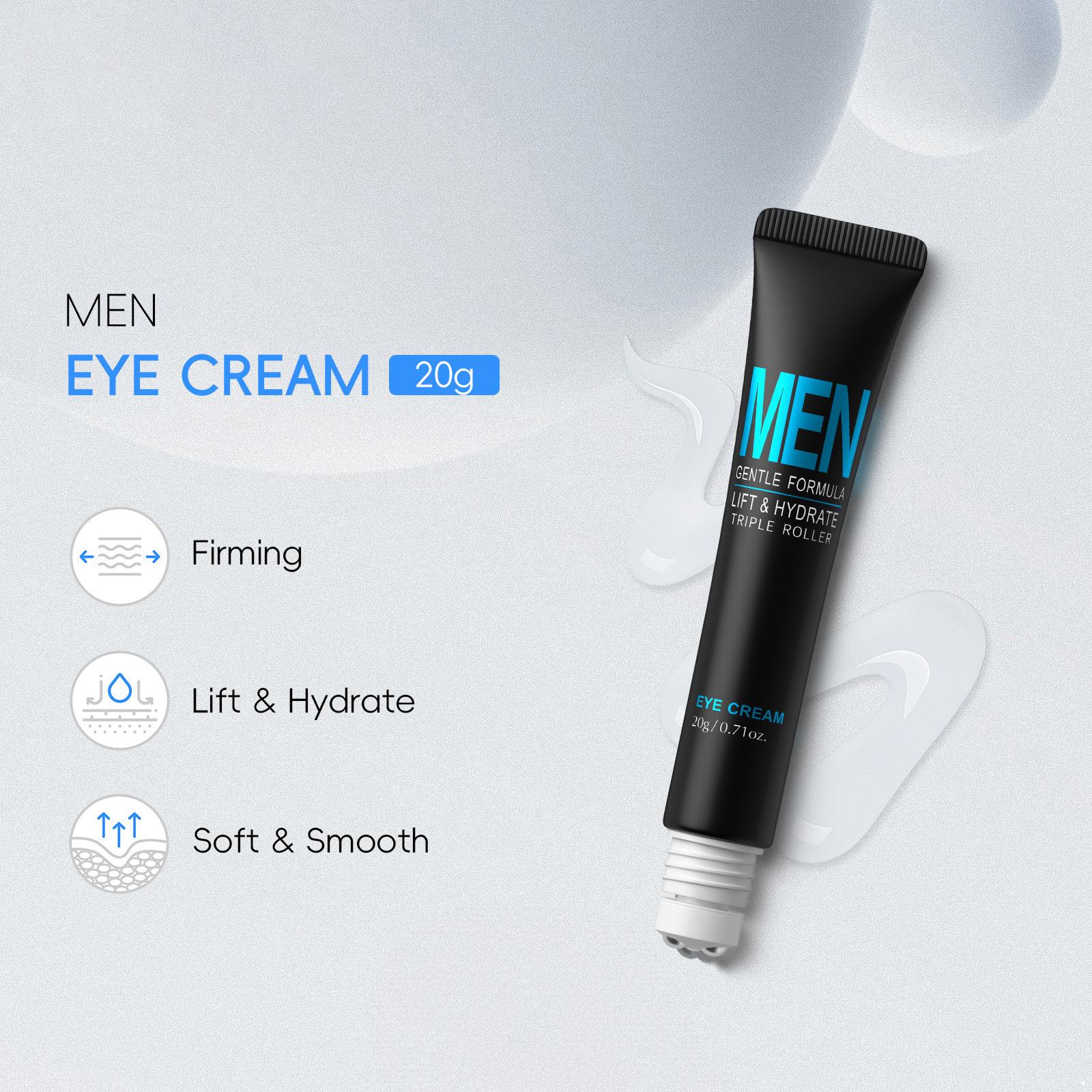 Men’s Eye Cream with Triple Roller, 20g Under Eye Treatment for Dark Circles & Puffiness, Hydrating Massage for Softer Look One Size
Men’s Eye Cream with Triple Roller, 20g Under Eye Treatment for Dark Circles & Puffiness, Hydrating Massage for Softer Look One Size