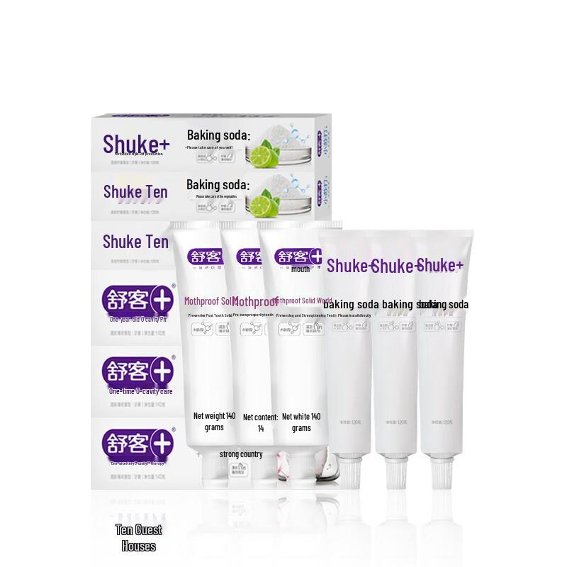 Sakol Anti-Cavity & Whitening Toothpaste Set
Sakol Anti-Cavity & Whitening Toothpaste Set
