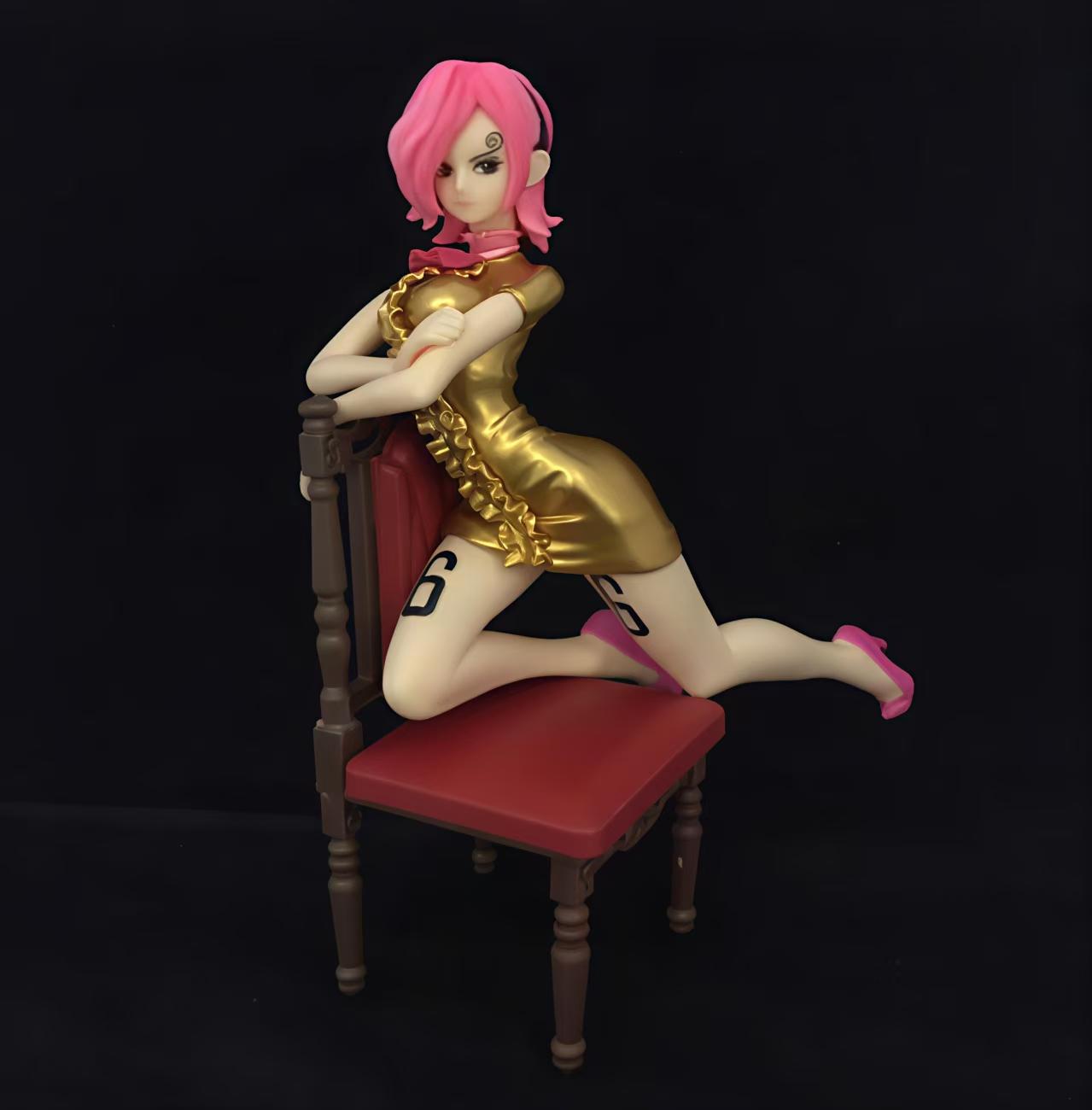 Anime One Piece Scene Chair Vinsmoke Reiju Sexy Girl Figure Gk Statue Model Dolls Collection Desk Decoration Toys Gifts No box золотой
Anime One Piece Scene Chair Vinsmoke Reiju Sexy Girl Figure Gk Statue Model Dolls Collection Desk Decoration Toys Gifts No box золотой